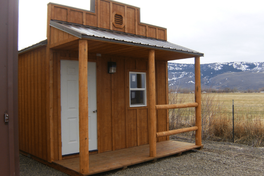 Cabin with porch