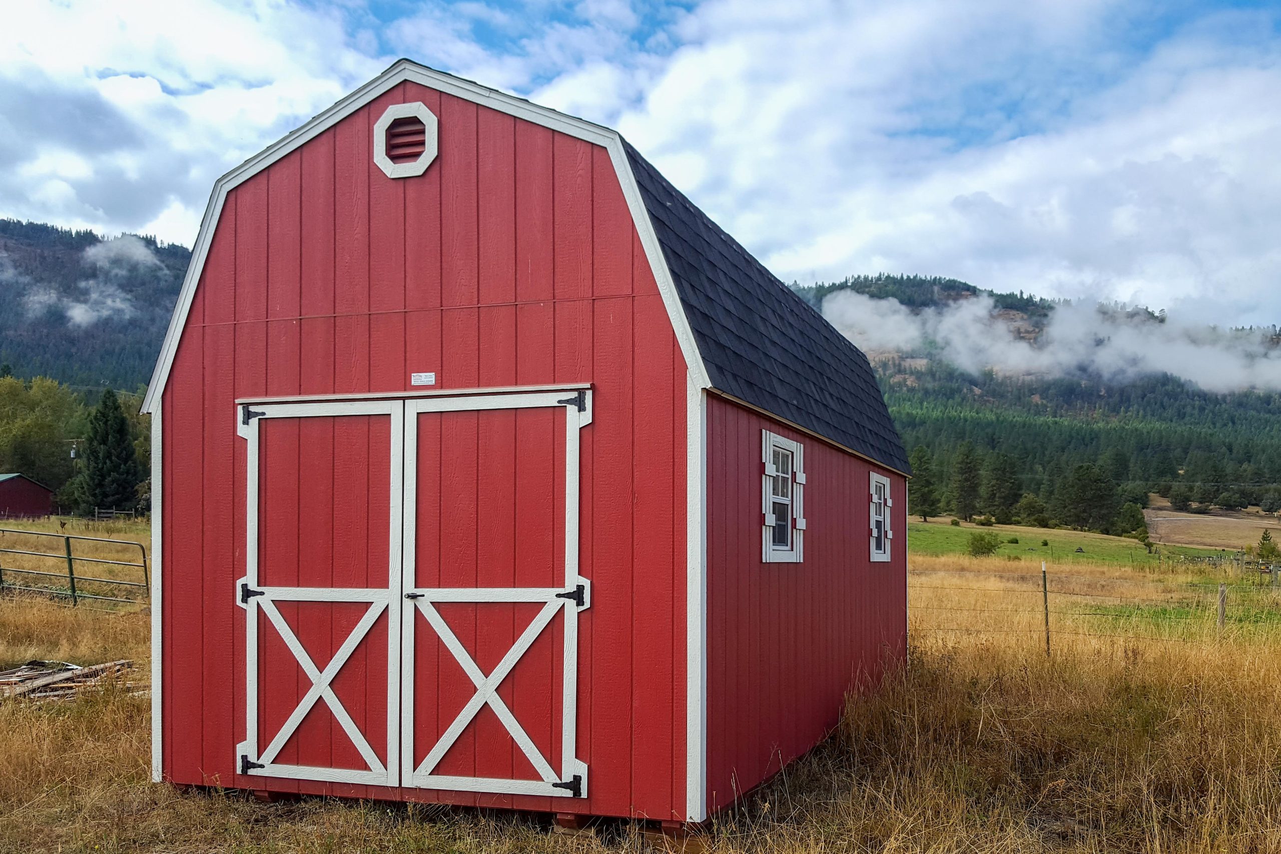 12x16 tall barn storage shed