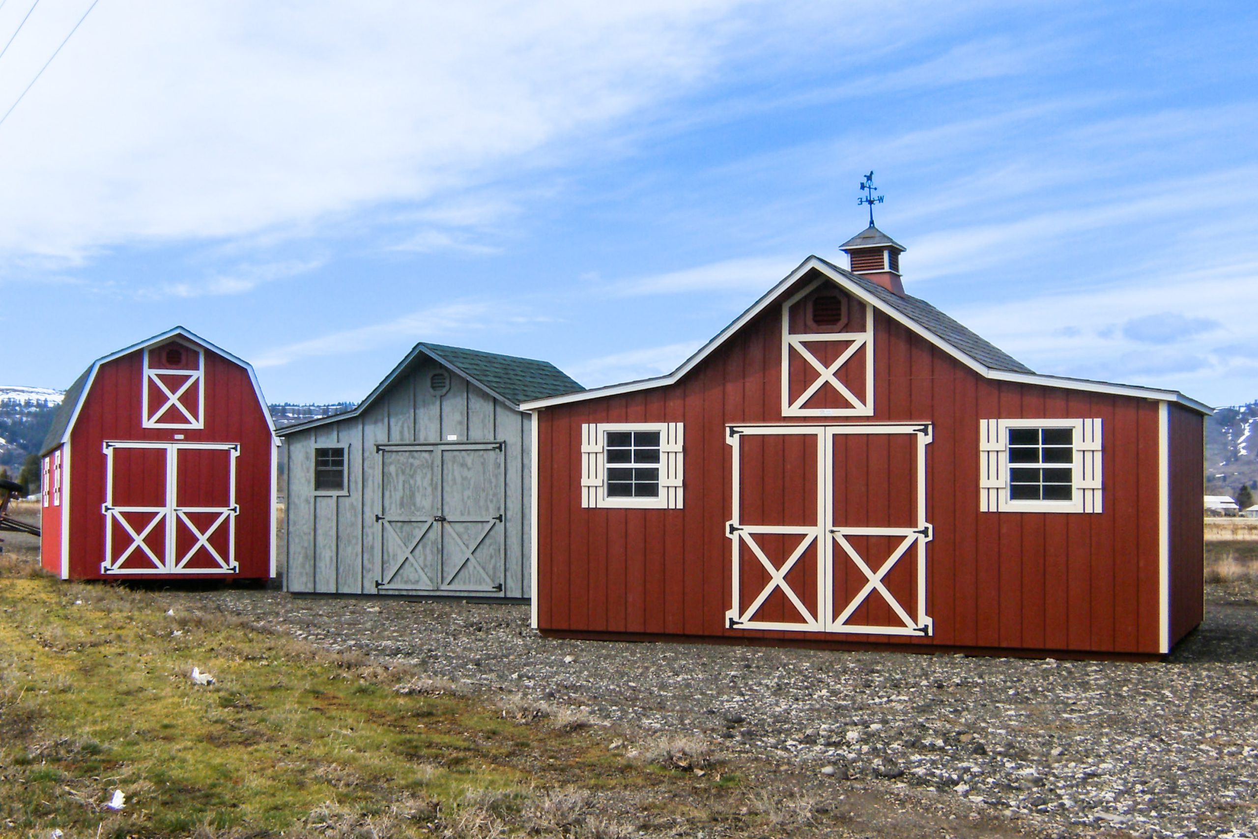 CLEARANCE*** 10x12 LOFTED BARN STORAGE BUILDING