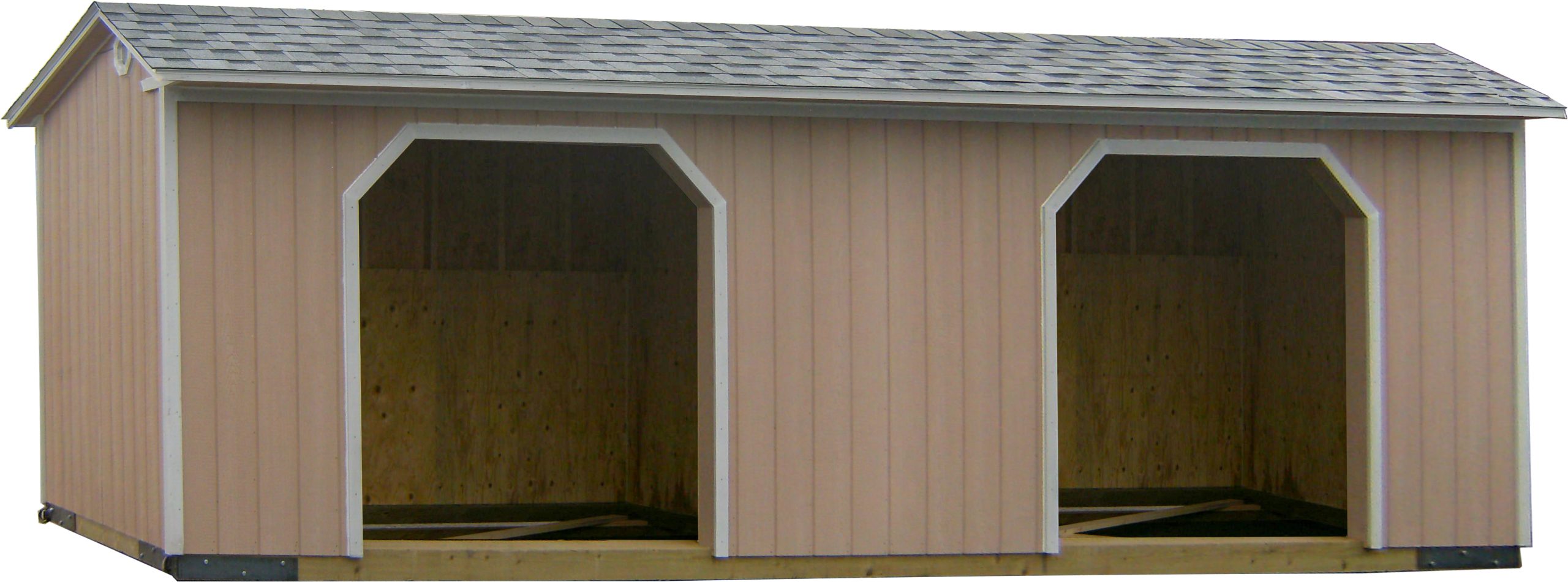 horse loafing shelters