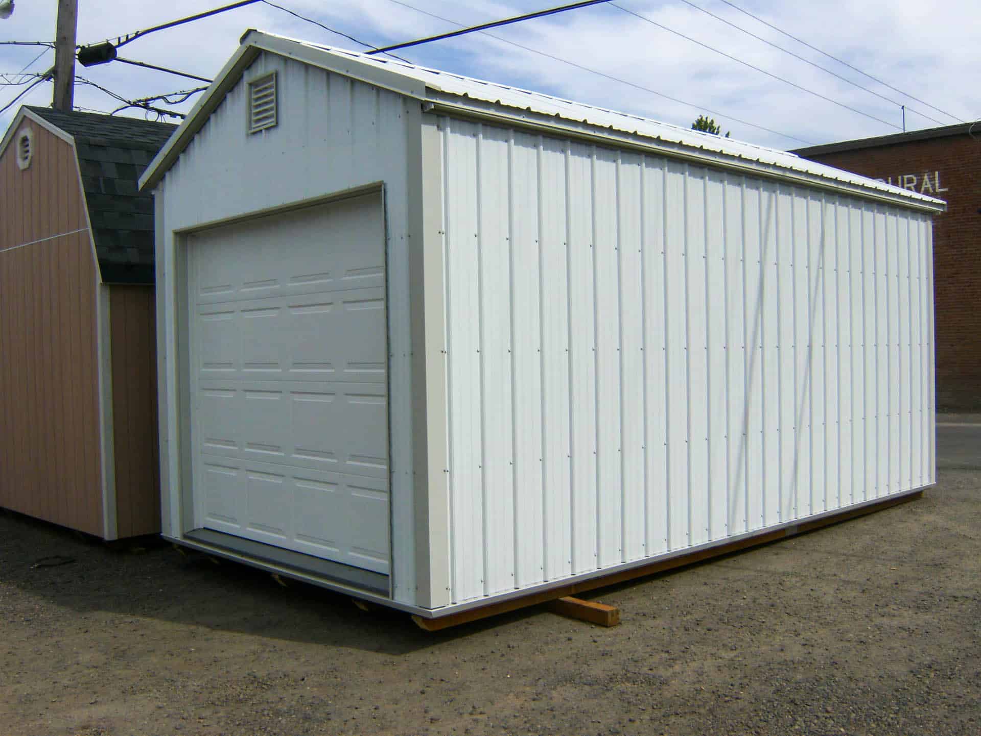 White prefab garages for sale in Ontario OR