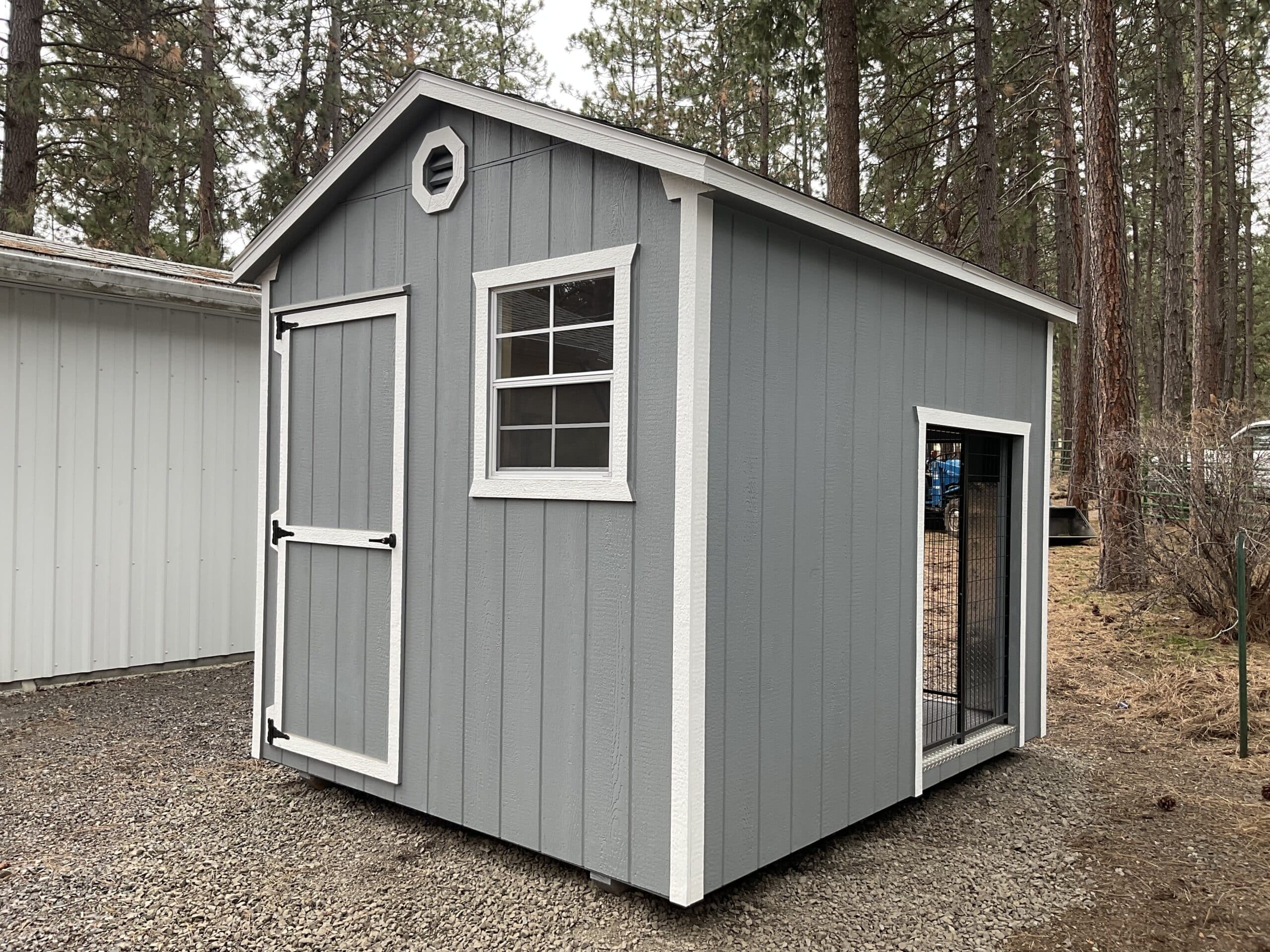 Dog Kennel Grey sides