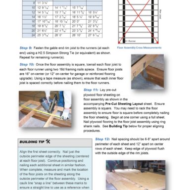 Country Side Sheds LLC Sample Sheet 2