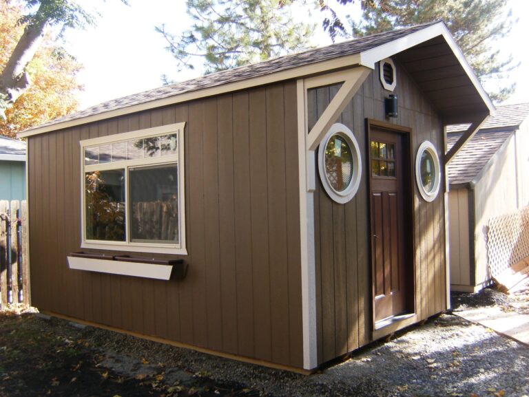 custom storage shed