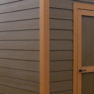 lap siding shed option siding or