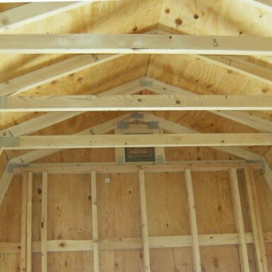 full 2×4″ trusses