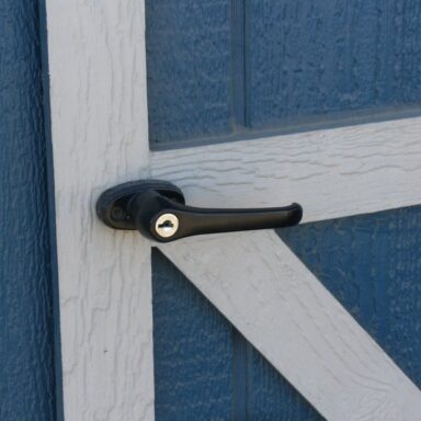 standard black locking l handle all buildings