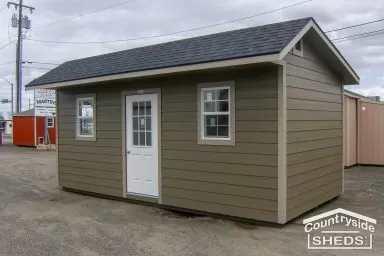 quaker with residential door shed ideas
