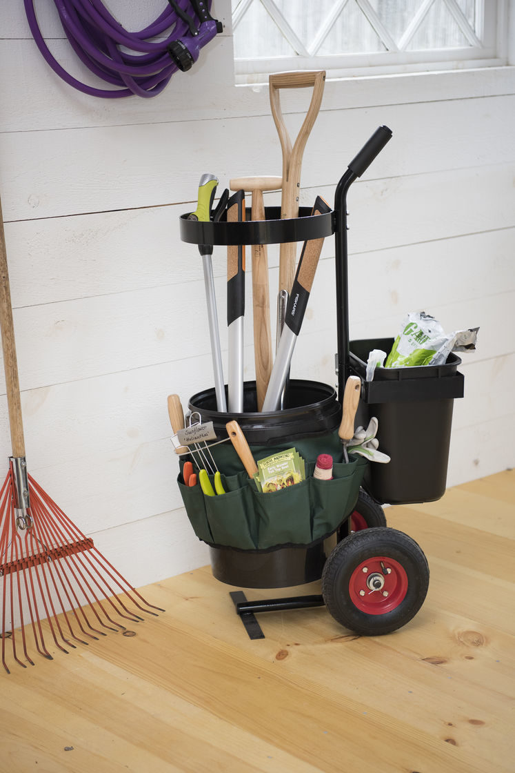 mobile garden storaeg caddy