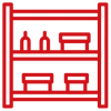 spring cleaning storage shed icon