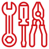 tool storage shed icon