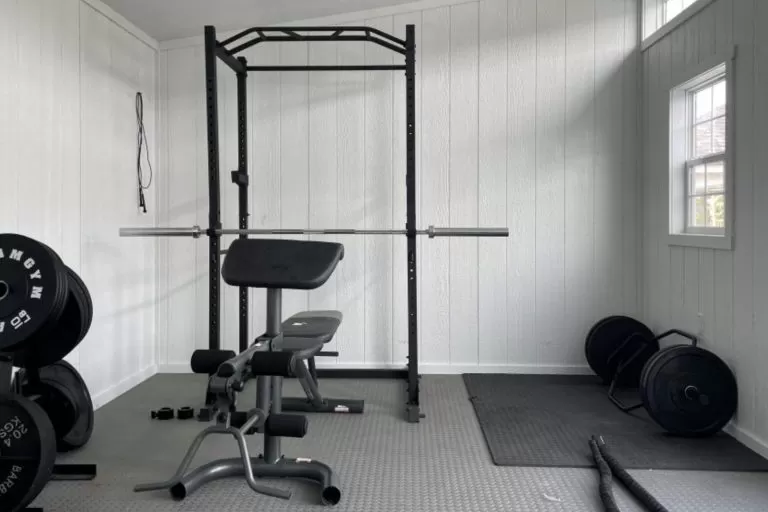 How to turn a Shed into a Gym 2