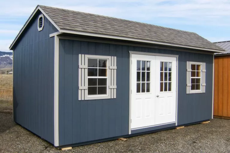 convert a shed into a home office