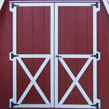5′ optional double doors barn quaker